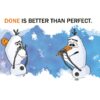 Done is better than perfect - wzór na kubek