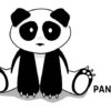 Siedząca Panda Wzór