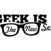 Geek is new sexy Wzór