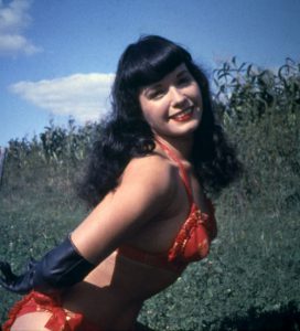 Bettie Page, Pin-Up