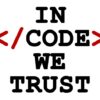 In code we trust - wzór kubka